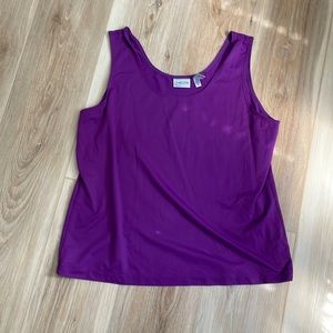 Chico’s purple tank top